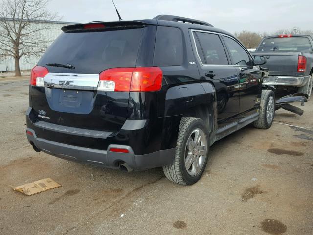 2GKFLSE54C6295671 - 2012 GMC TERRAIN SL BLACK photo 4