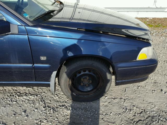 YV1LS55A5X2598634 - 1999 VOLVO S70 BLUE photo 9