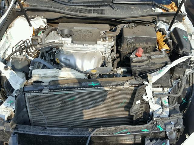 4T4BF1FKXFR481285 - 2015 TOYOTA CAMRY LE WHITE photo 7