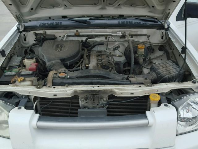 1N6DD26S42C378301 - 2002 NISSAN FRONTIER K WHITE photo 7