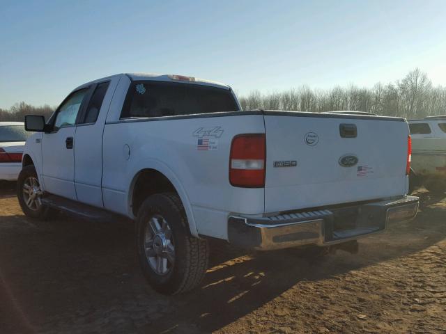 1FTPX145X4NB68789 - 2004 FORD F150 WHITE photo 3