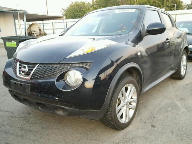 JN8AF5MR3CT100125 - 2012 NISSAN JUKE S BLACK photo 2