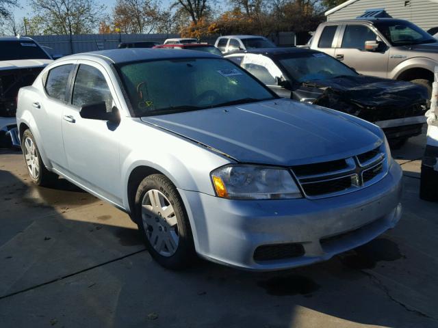 1C3CDZAB2DN729510 - 2013 DODGE AVENGER SE BLUE photo 1