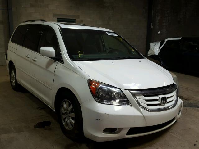 5FNRL38648B045092 - 2008 HONDA ODYSSEY EX WHITE photo 1