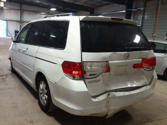 5FNRL38648B045092 - 2008 HONDA ODYSSEY EX WHITE photo 3