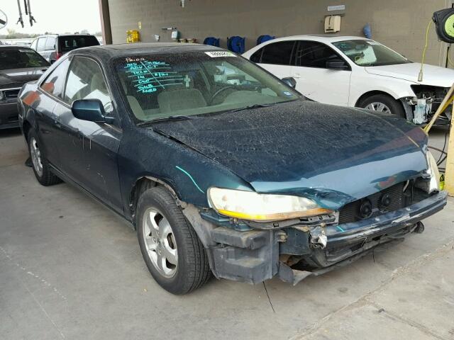 1HGCG32572A004922 - 2002 HONDA ACCORD EX GREEN photo 1