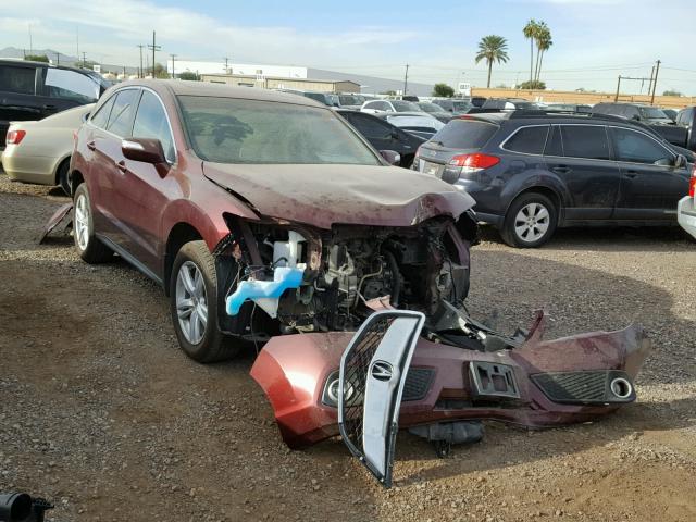 5J8TB4H56EL001756 - 2014 ACURA RDX TECHNO BURGUNDY photo 1