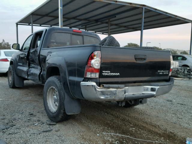 3TMKU4HN5DM037293 - 2013 TOYOTA TACOMA DOU BLACK photo 3