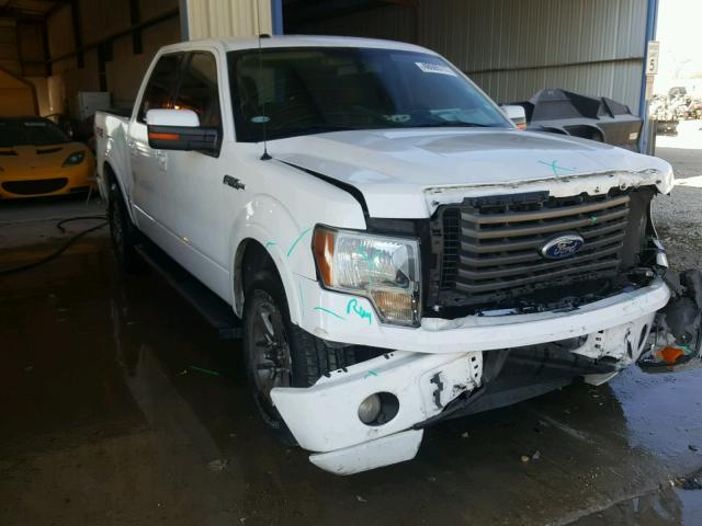 1FTEW1C80AKE74905 - 2010 FORD F150 SUPER WHITE photo 1