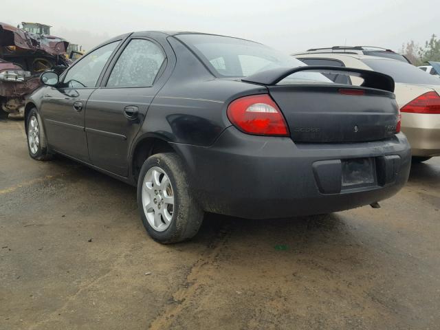 1B3ES56C23D187111 - 2003 DODGE NEON SXT BLACK photo 3