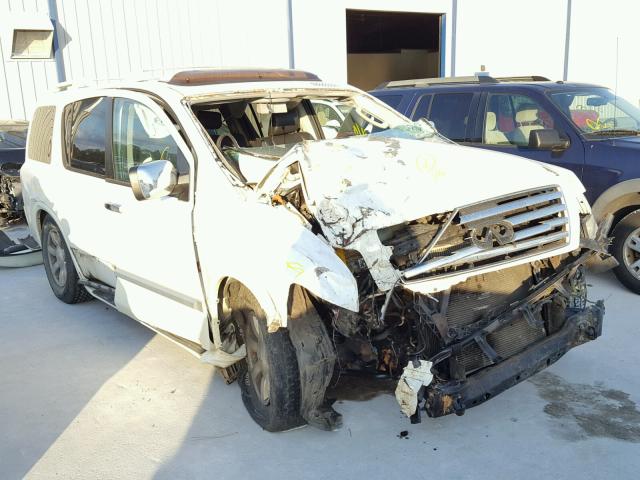 5N3AA08A65N813726 - 2005 INFINITI QX56 WHITE photo 1