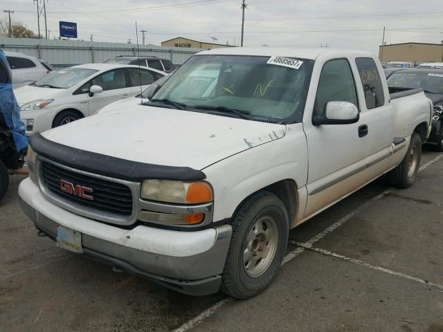 2GTEC19V0Y1387926 - 2000 GMC NEW SIERRA WHITE photo 2