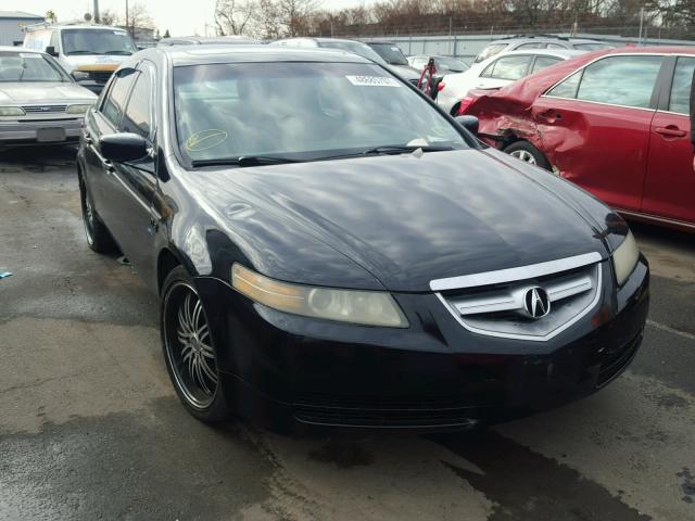 19UUA66214A015568 - 2004 ACURA TL BLACK photo 1