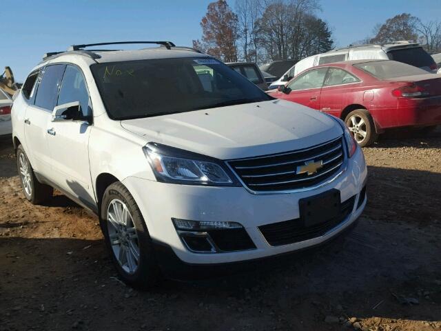 1GNKVGKD4FJ215295 - 2015 CHEVROLET TRAVERSE L WHITE photo 1