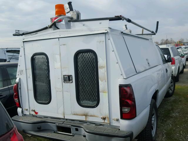 1GCEC14X87Z149109 - 2007 CHEVROLET SILVERADO WHITE photo 4