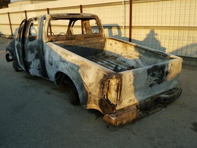 1N6AD06U87C442162 - 2007 NISSAN FRONTIER K BURN photo 3