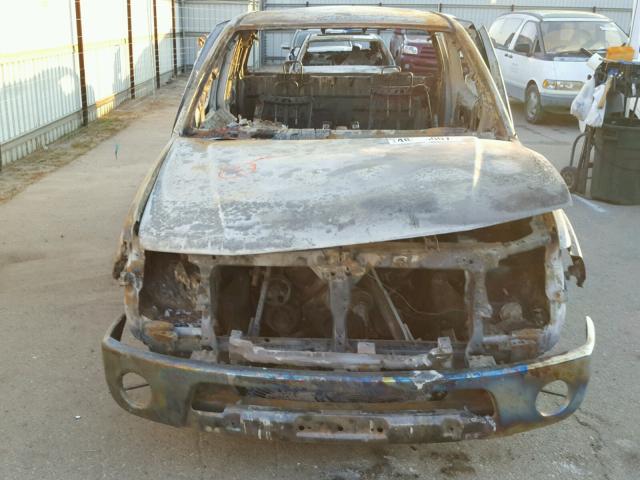 1N6AD06U87C442162 - 2007 NISSAN FRONTIER K BURN photo 9