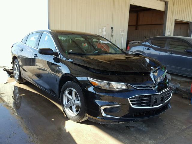 1G1ZB5ST9HF106079 - 2017 CHEVROLET MALIBU LS BLACK photo 1