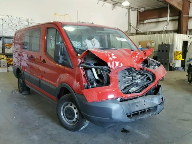 1FTNR1ZG8FKA20155 - 2015 FORD TRANSIT T- RED photo 1