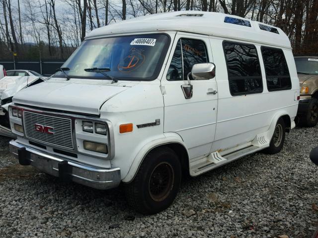 1GDEG25K9N7510915 - 1992 GMC RALLY WAGO WHITE photo 2