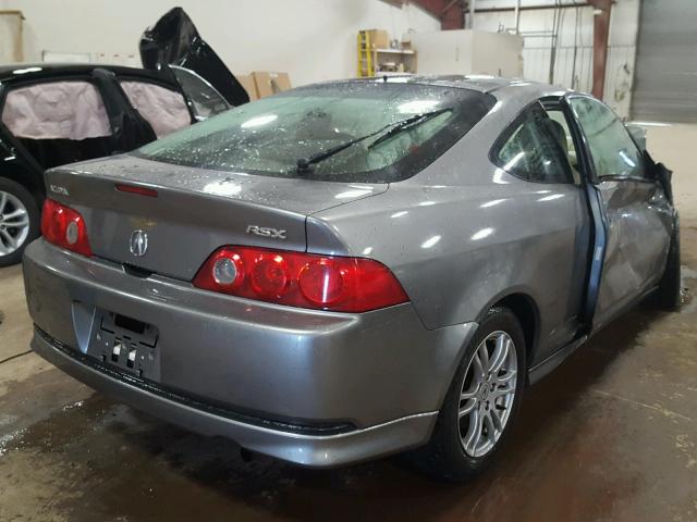 JH4DC54815S017678 - 2005 ACURA RSX CHARCOAL photo 4