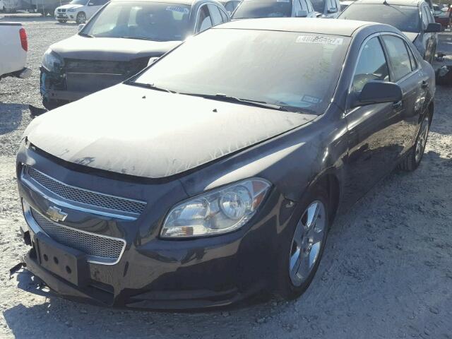 1G1ZB5E17BF107183 - 2011 CHEVROLET MALIBU LS BLACK photo 2