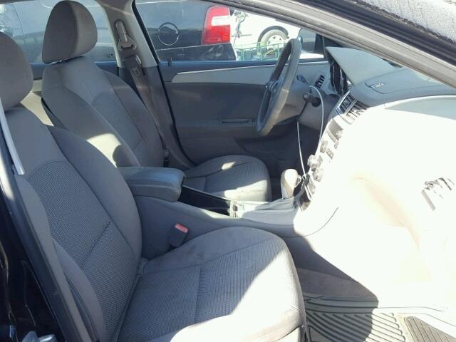 1G1ZB5E17BF107183 - 2011 CHEVROLET MALIBU LS BLACK photo 5