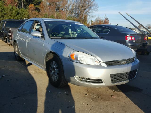 2G1WB57K591124820 - 2009 CHEVROLET IMPALA LS GRAY photo 1