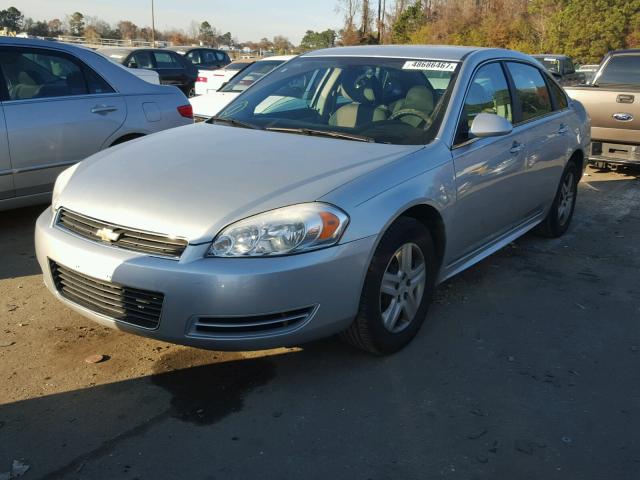 2G1WB57K591124820 - 2009 CHEVROLET IMPALA LS GRAY photo 2