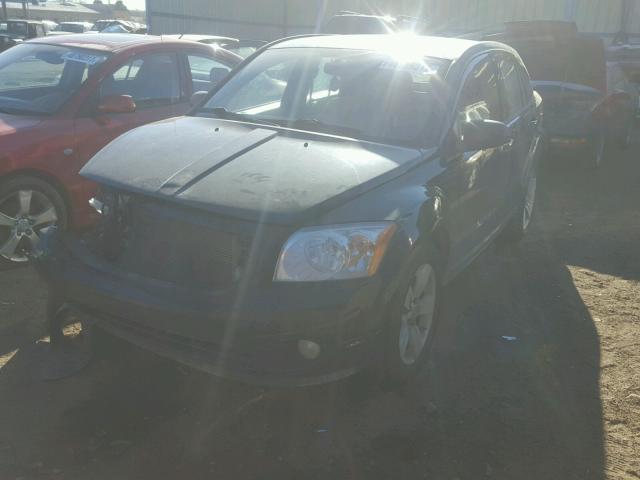 1B3CB3HA4BD181722 - 2011 DODGE CALIBER MA BLACK photo 2