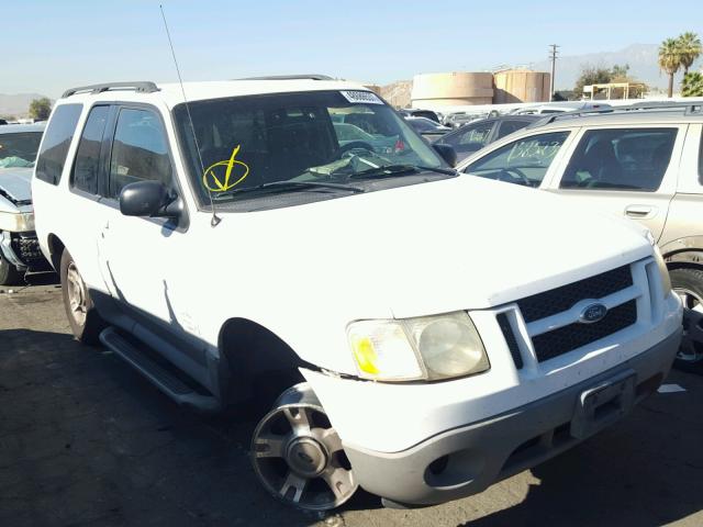 1FMYU60E53UB96693 - 2003 FORD EXPLORER S WHITE photo 1