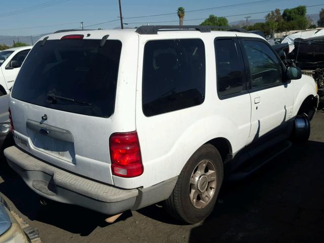 1FMYU60E53UB96693 - 2003 FORD EXPLORER S WHITE photo 4