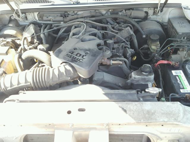 1FMYU60E53UB96693 - 2003 FORD EXPLORER S WHITE photo 7