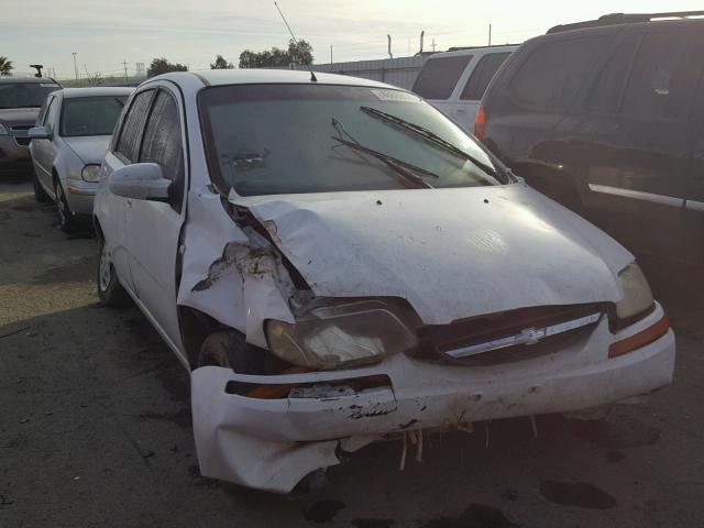 KL1TD666X6B670448 - 2006 CHEVROLET AVEO BASE Ağ foto 1