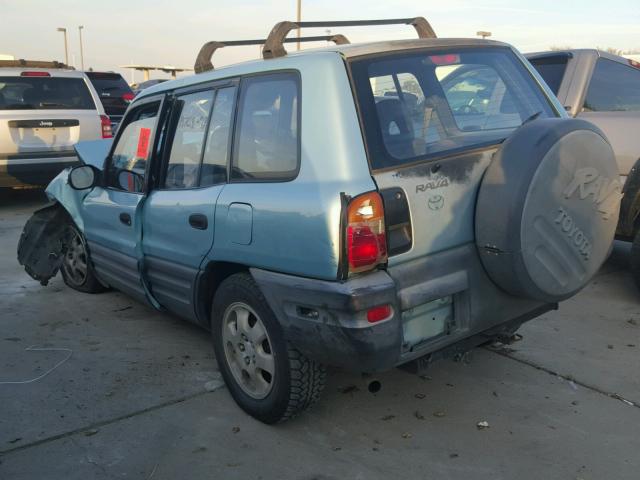 JT3GP10V1V0011435 - 1997 TOYOTA RAV4 TURQUOISE photo 3