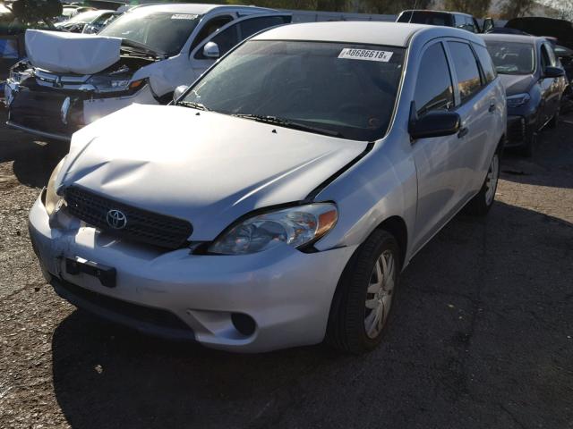 2T1KR32E98C695640 - 2008 TOYOTA COROLLA MA SILVER photo 2