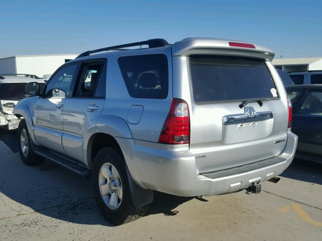 JTEBU14R48K020906 - 2008 TOYOTA 4RUNNER SR SILVER photo 3