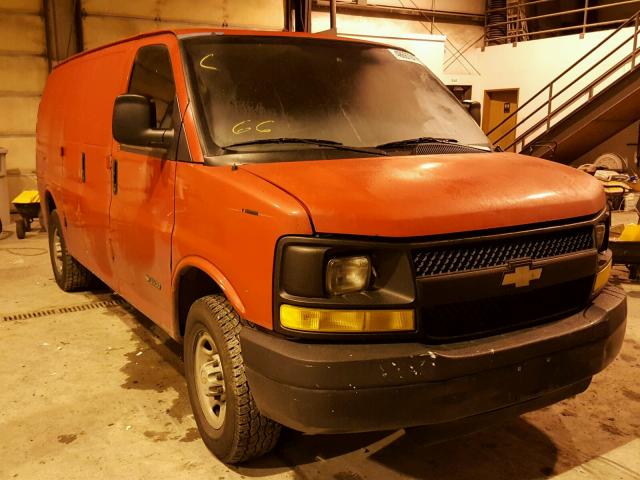 1GCHG35U051208764 - 2005 CHEVROLET EXPRESS G3 RED photo 1