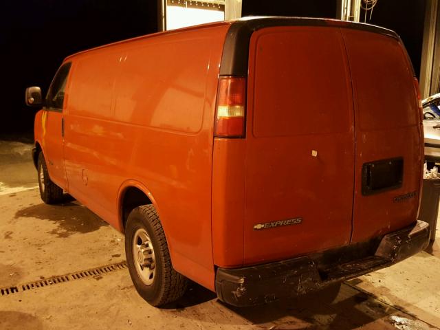 1GCHG35U051208764 - 2005 CHEVROLET EXPRESS G3 RED photo 3