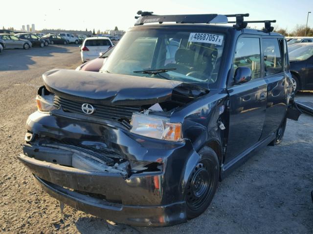 JTLKT324054005351 - 2005 TOYOTA SCION XB BLUE photo 2