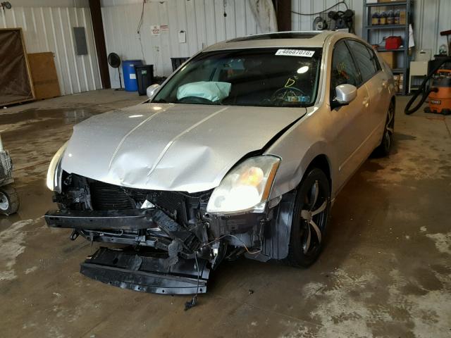 1N4BA41E64C887993 - 2004 NISSAN MAXIMA SE SILVER photo 2