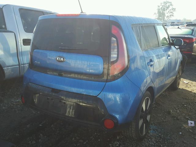 KNDJP3A58G7303864 - 2016 KIA SOUL + BLUE photo 4