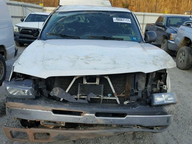 1GCEK19T14E140571 - 2004 CHEVROLET SILVERADO WHITE photo 7