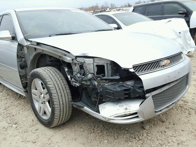 2G1WG5E31C1296766 - 2012 CHEVROLET IMPALA LT SILVER photo 9