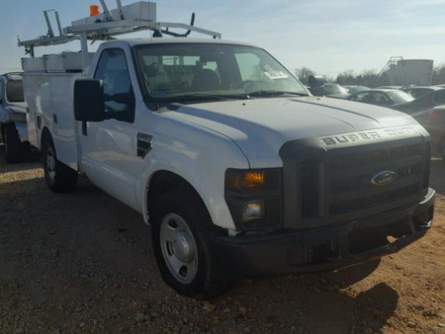 1FD3F30598EE39331 - 2008 FORD F350 SRW S WHITE photo 1