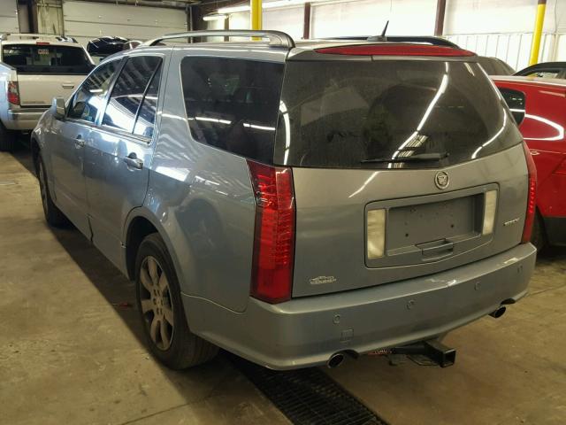 1GYEE637770128369 - 2007 CADILLAC SRX BLUE photo 3