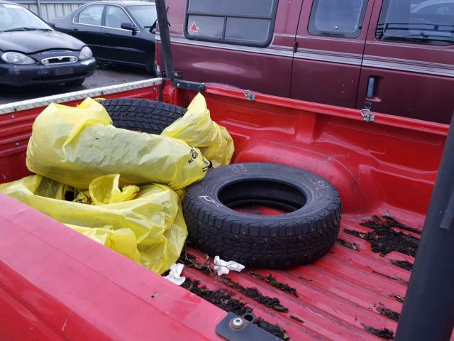 1FTYR10U23PA67048 - 2003 FORD RANGER RED photo 6