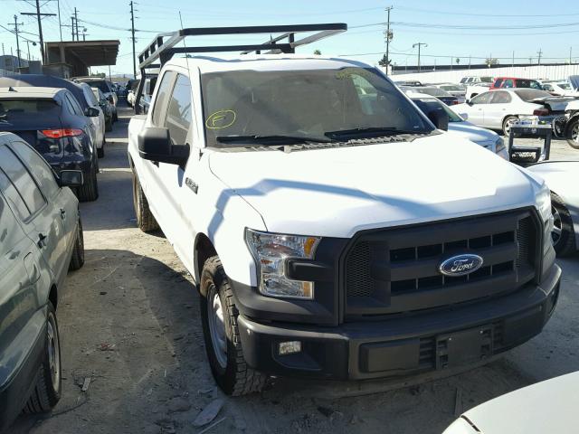 1FTEX1C80FKE87531 - 2015 FORD F150 SUPER WHITE photo 1