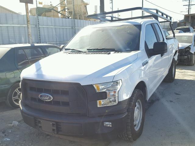 1FTEX1C80FKE87531 - 2015 FORD F150 SUPER WHITE photo 2