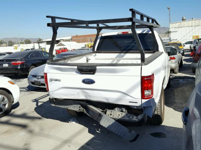 1FTEX1C80FKE87531 - 2015 FORD F150 SUPER WHITE photo 4